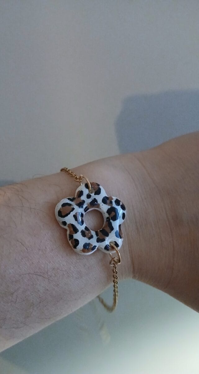 Bracelet - Eva la fleur au poignet