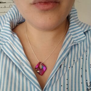 Les Laures - Collier losange