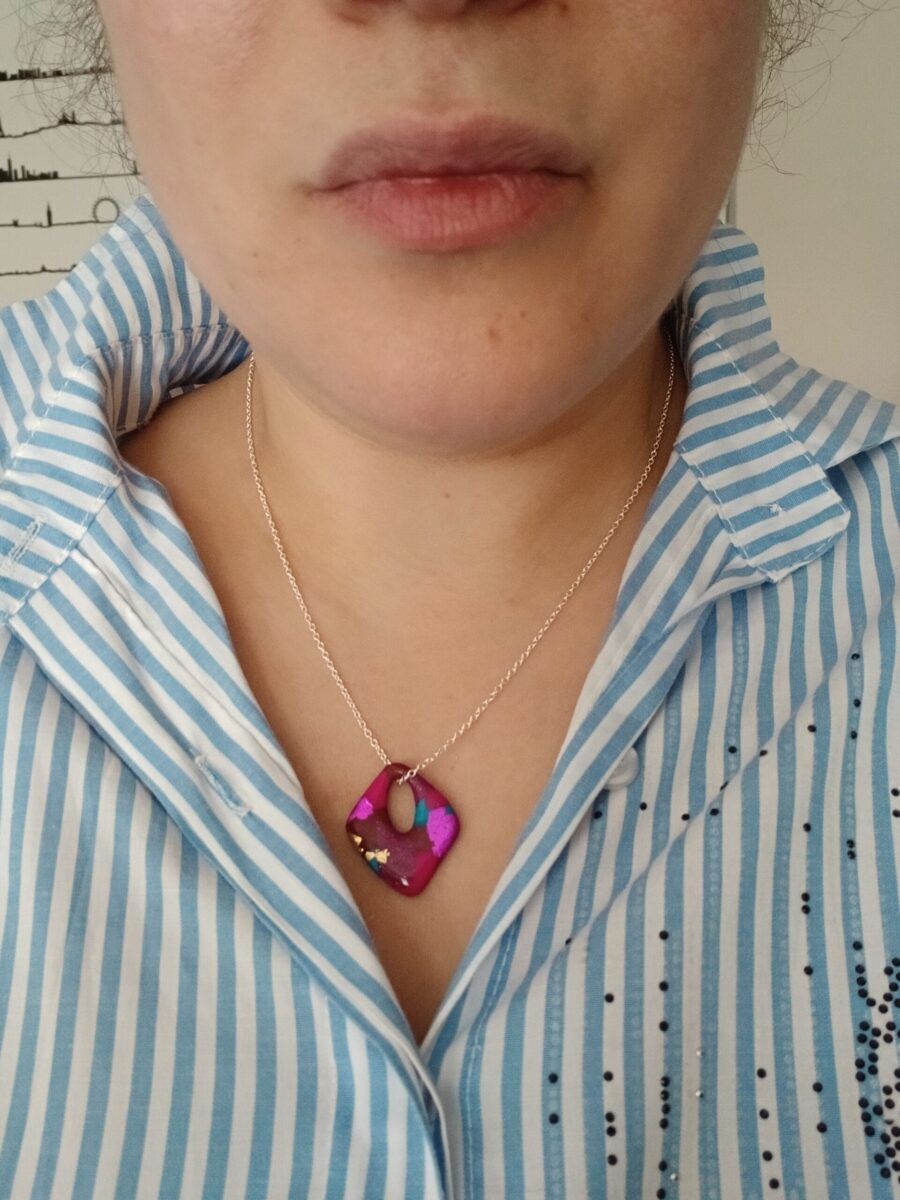 Les Laures - Collier losange