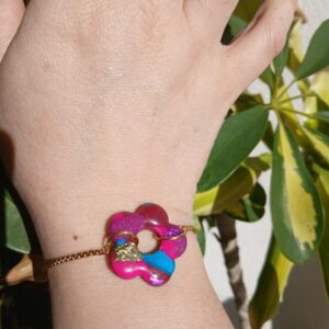 Bracelet - Eva la fleur au poignet