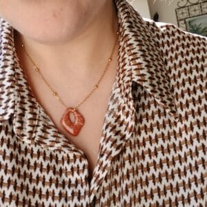 Les Laures - Collier losange