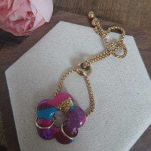 Bracelet - Eva la fleur au poignet