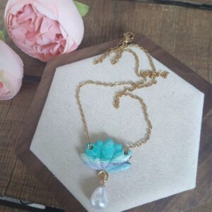 Collier— Justine la combinaison poétique