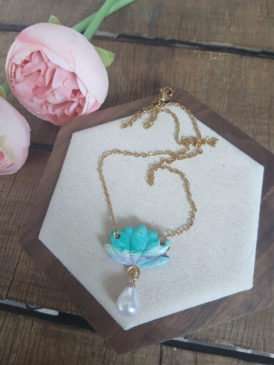 Collier— Justine la combinaison poétique