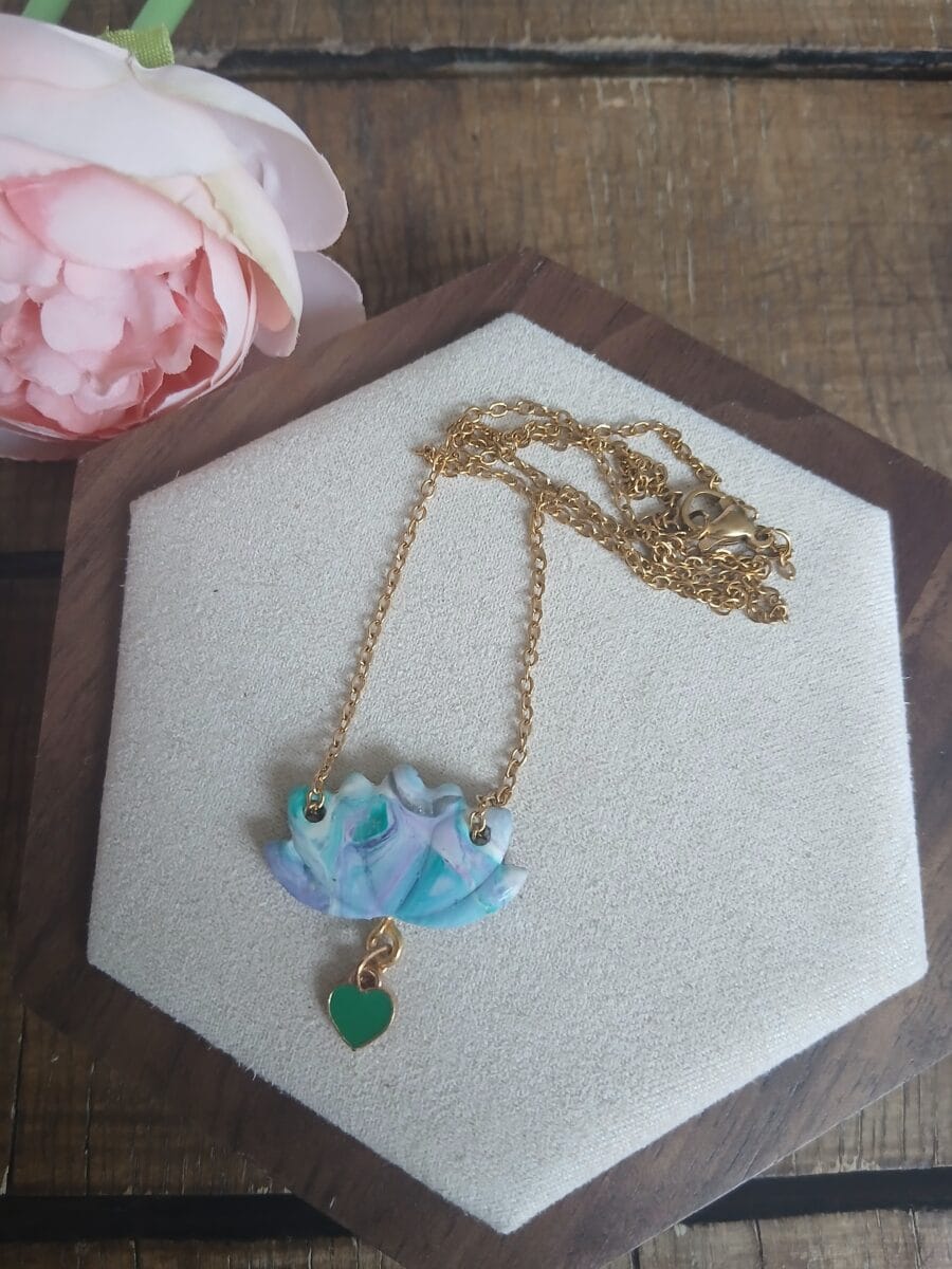 Collier— Justine la combinaison poétique