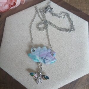 Collier— Justine la combinaison poétique