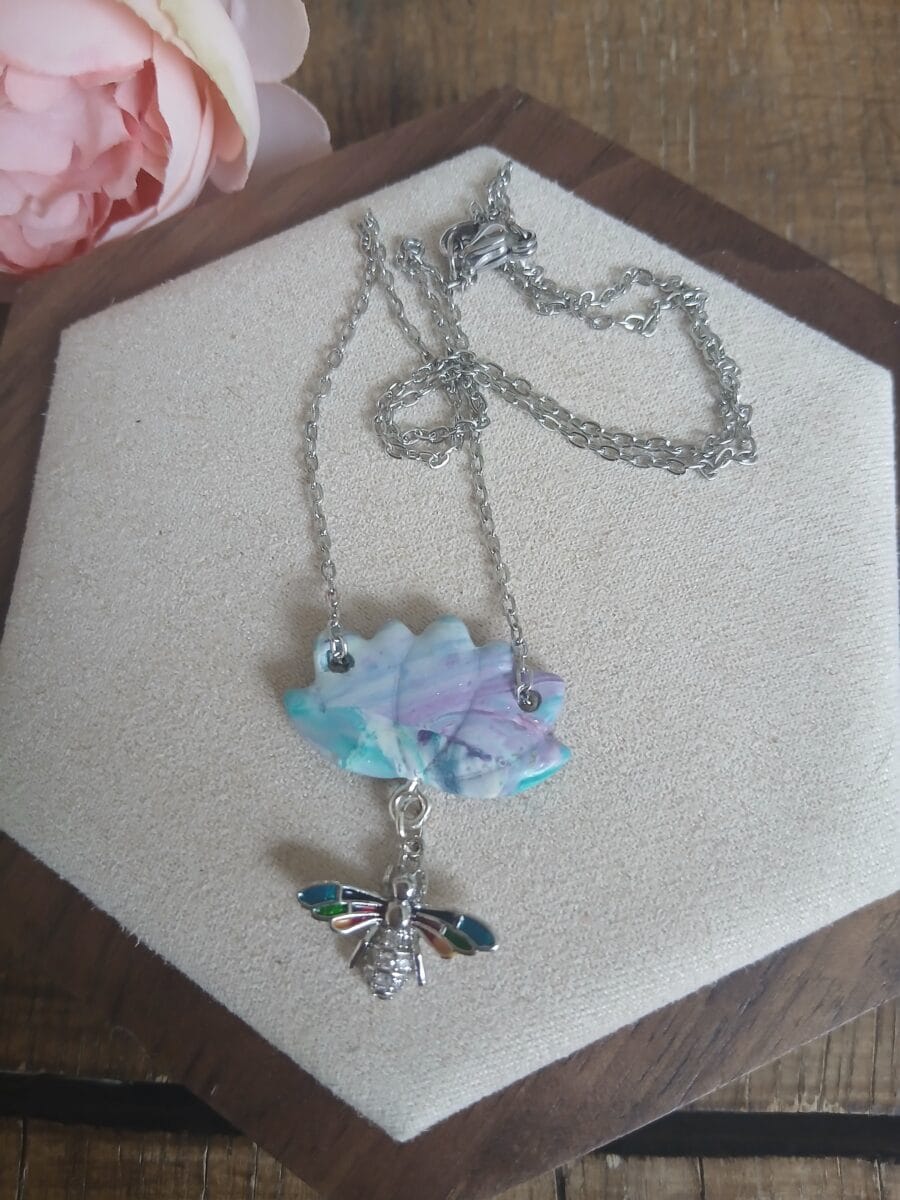 Collier— Justine la combinaison poétique