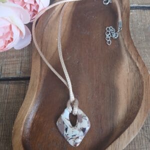 Les Laures - Collier losange