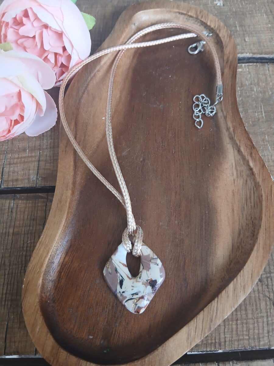 Les Laures - Collier losange