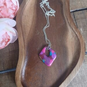 Les Laures - Collier losange