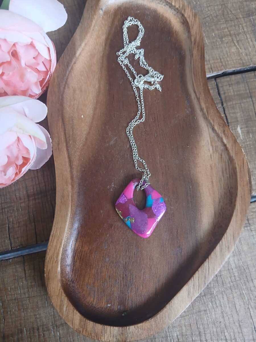 Les Laures - Collier losange