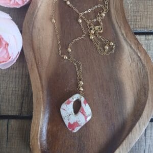 Les Laures - Collier losange