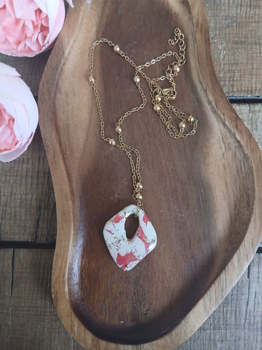 Les Laures - Collier losange