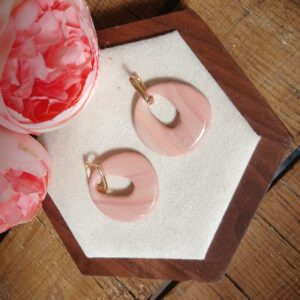 Les Roxane — Boucles d’oreilles ronde et généreuse