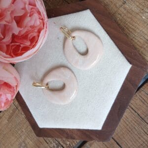 Les Roxane — Boucles d’oreilles ronde et généreuse