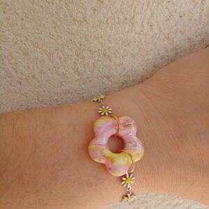 Bracelet - Eva la fleur au poignet