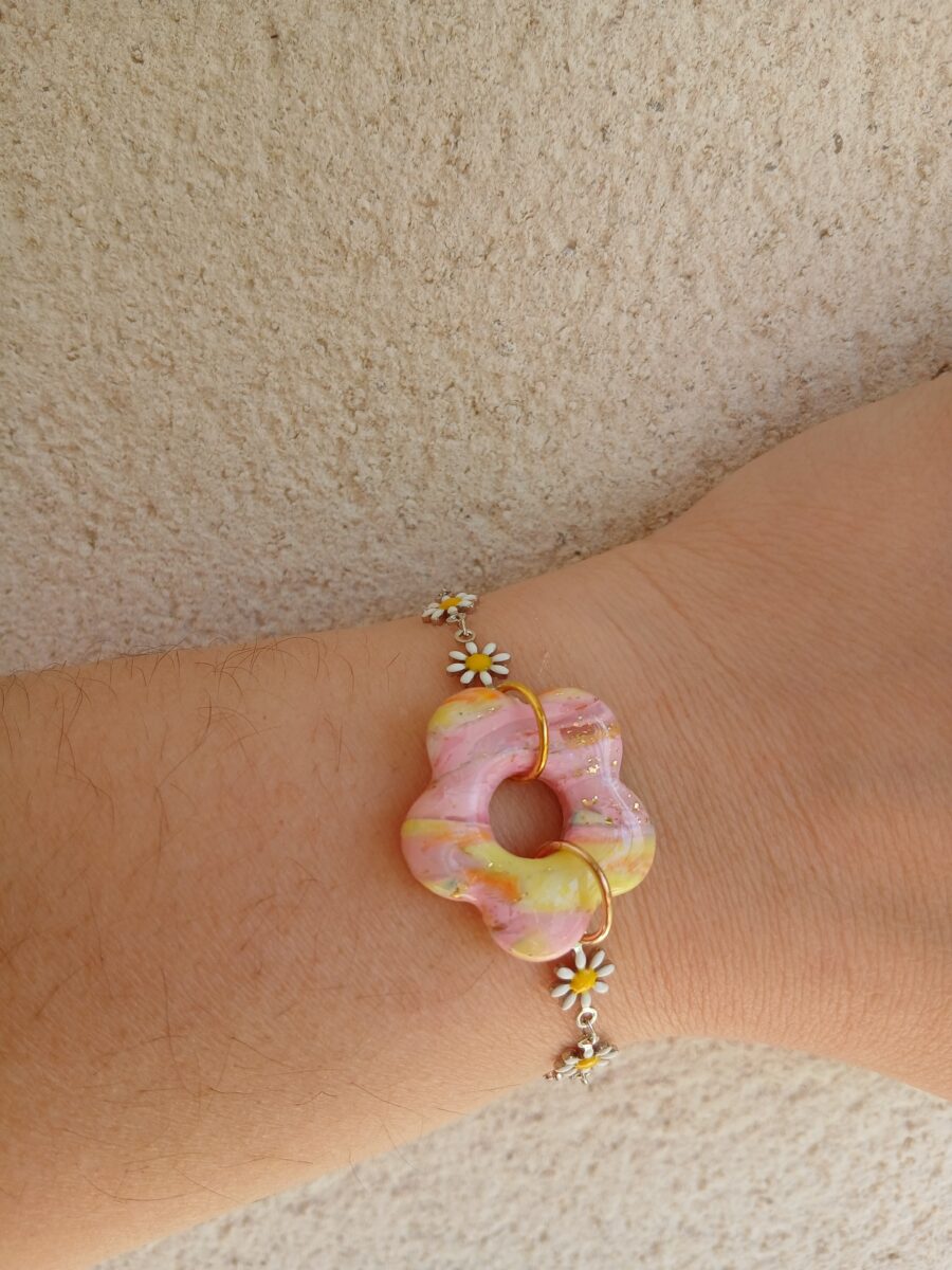 Bracelet - Eva la fleur au poignet