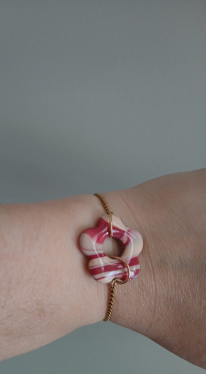 Bracelet - Eva la fleur au poignet