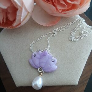 Collier— Justine la combinaison poétique