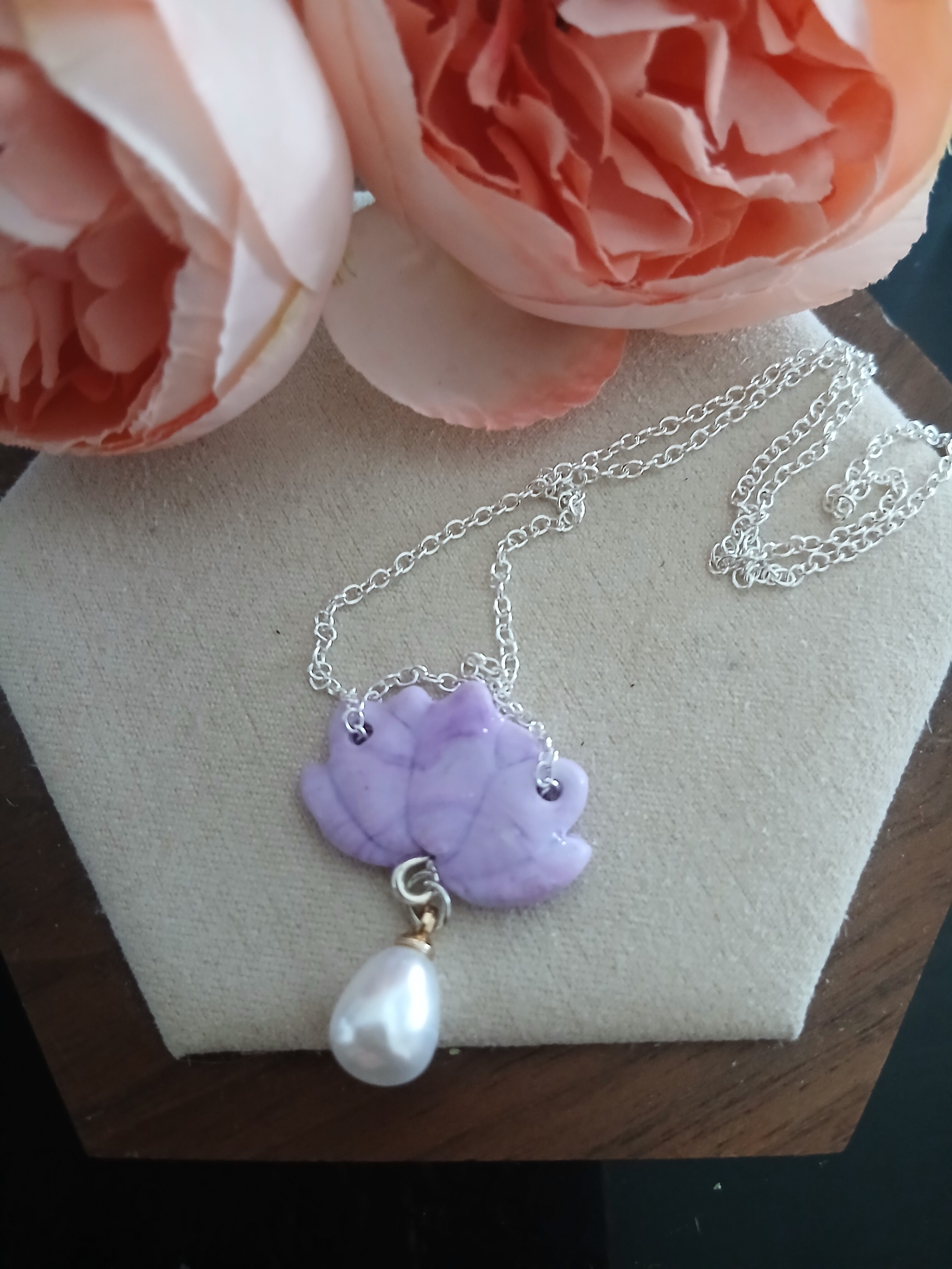 Collier— Justine la combinaison poétique